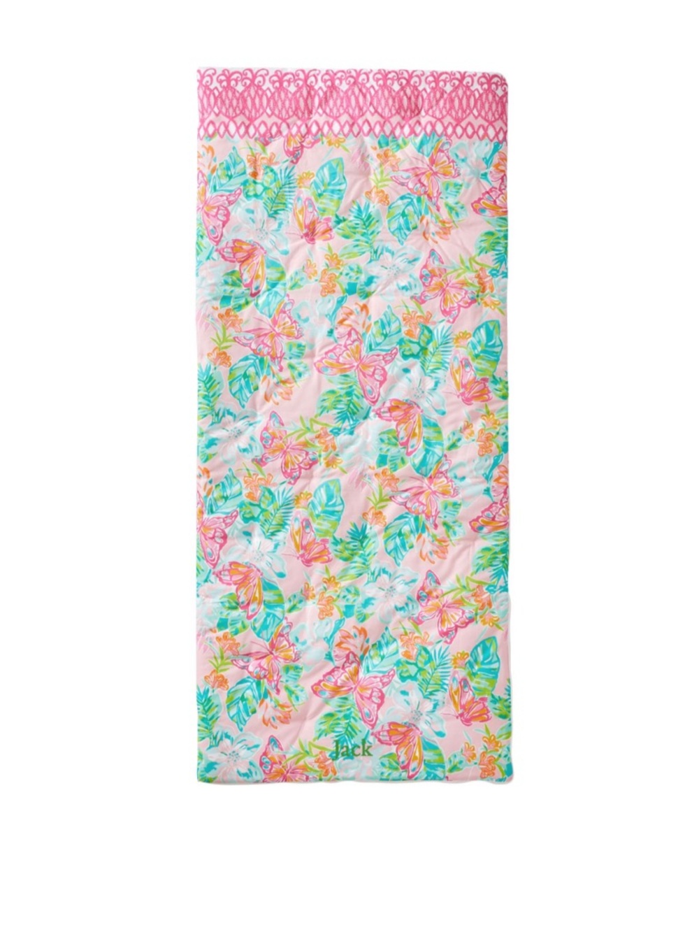 Lilly Pulitzer x Pottery Barn sleeping bag